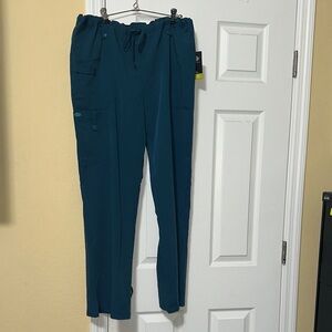 Dickies Dark Teal Scrub Drawstring Pants